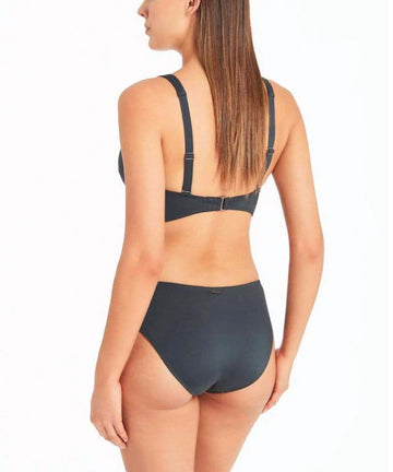 Sea Level Lola Shimmer Mid Pant - Charcoal